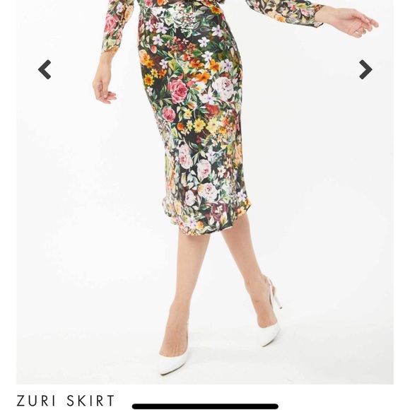 Generation Love floral Zuri skirt